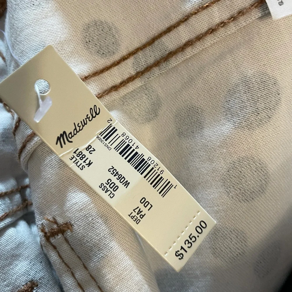 Madewell high rise skinny size 28 NWT - Picture 9 of 10
